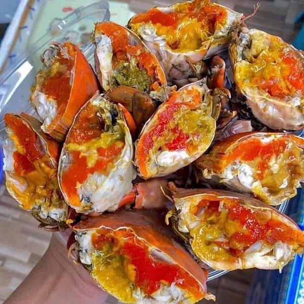 Cua hấp giá sỉ
